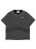 画像1: 【送料無料】WHIMSY SOCKS RAYON BORDER TEE BLACK (1)