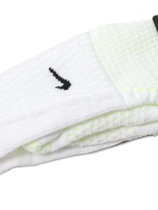 画像2: NIKE UNICORN CUSHIONED CREW SOCKS-WHITE/VOLT/BLACK (2)