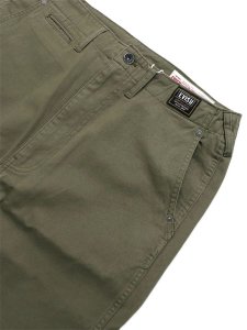画像3: 【送料無料】EVISU DAICOCK WORK PANTS ARMY GREEN (3)