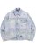 画像1: 【送料無料】EVISU ALLOVER SEAGULL JACQUARD DENIM JACKET INDIGO (1)