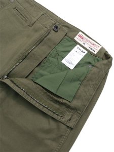 画像4: 【送料無料】EVISU DAICOCK WORK PANTS ARMY GREEN (4)