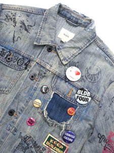 画像3: 【送料無料】BLDG4 ORPHEUM JACKET STEEL WASH (3)