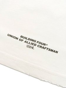 画像4: 【送料無料】BLDG4 ROCKEFELLER KNIT TEE ANTIQUE WHITE (4)