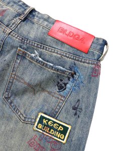 画像6: 【送料無料】BLDG4 CAPITAL JEAN STEEL WASH (6)