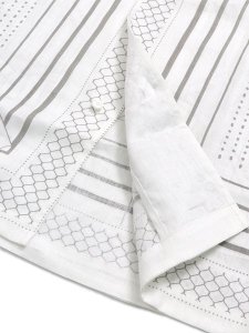 画像6: 【送料無料】REIGNING CHAMP LINEN ARENA RELAXED CAMP SHIRT WHITE/CONCRETE (6)