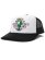 画像1: ACAPULCO GOLD MACK-D TRUCKER CAP BLACK/WHITE (1)