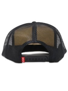 画像4: ACAPULCO GOLD MACK-D TRUCKER CAP BLACK/WHITE (4)