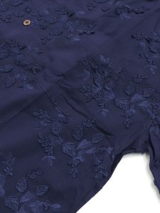 画像5: 【送料無料】EXPANSION MANHATTAN LUXOR SHIRTS MIDNIGHT BLOOM (5)