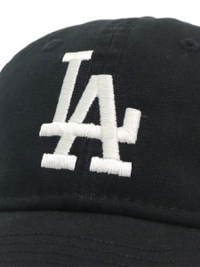 画像6: 【KIDS】NEW ERA YOUTH 9TWENTY VISOR LOGO DODGERS BLACK (6)