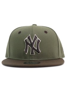 画像2: 【KIDS】NEW ERA YOUTH 9FIFTY CAMOUFLAGE COLOR NYY NEW OLV/WALNUT (2)