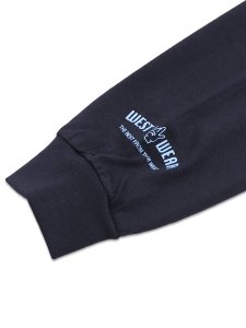 画像5: 【送料無料】WEST WEAR WS LOGO L/S TEE NAVY/SKY BLUE/WHITE (5)