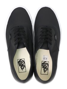 画像6: VANS AUTHENTIC LEATHER BLACK/TRUE WHITE (6)