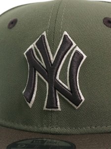 画像6: 【KIDS】NEW ERA YOUTH 9FIFTY CAMOUFLAGE COLOR NYY NEW OLV/WALNUT (6)