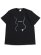 画像1: THROWBACK EARPHONES TEE BLACK (1)