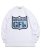 画像1: 【送料無料】WEST WEAR GFL LOGO L/S TEE WHITE/NAVY/SKY BLUE (1)