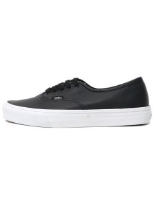 画像1: VANS AUTHENTIC LEATHER BLACK/TRUE WHITE (1)