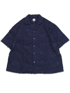 画像1: 【送料無料】EXPANSION MANHATTAN LUXOR SHIRTS MIDNIGHT BLOOM (1)