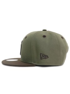 画像3: 【KIDS】NEW ERA YOUTH 9FIFTY CAMOUFLAGE COLOR NYY NEW OLV/WALNUT (3)