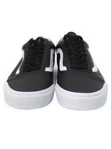画像3: VANS OLD SKOOL LEATHER BLACK/TRUE WHITE (3)