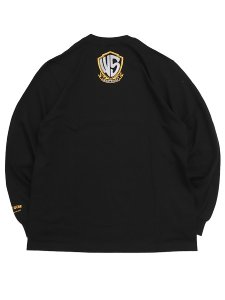画像2: 【送料無料】WEST WEAR WS LOGO L/S TEE BLACK/SILVER/YELLOW (2)