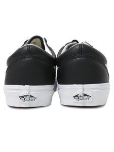 画像4: VANS OLD SKOOL LEATHER BLACK/TRUE WHITE (4)