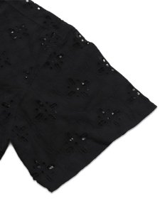 画像7: 【送料無料】EXPANSION MANHATTAN LUXOR SHIRTS BLACK EYELET (7)