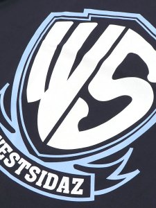 画像3: 【送料無料】WEST WEAR WS LOGO L/S TEE NAVY/SKY BLUE/WHITE (3)