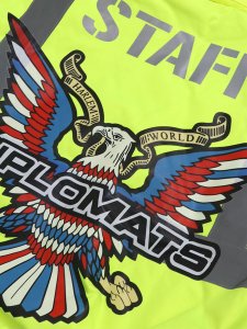 画像4: 【送料無料】JOMO GLOBAL THE DIPLOMATS HIGH-VISIBILITY JACKET YELLOW (4)