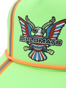 画像6: 【送料無料】JOMO GLOBAL THE DIPLOMATS TRUCKER HAT GREEN (6)