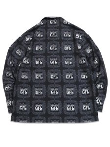 画像2: 【送料無料】WEST WEAR GFL LOGO L/S SHIRTS BLACK/GRAY (2)