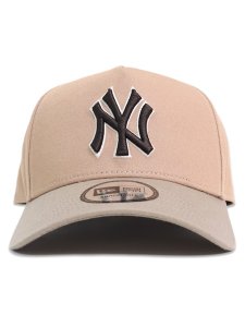 画像2: NEW ERA 9FORTY A-FRAME MOCHA MOUSSE NYY TIMELESS TAUPE/ASH BR (2)