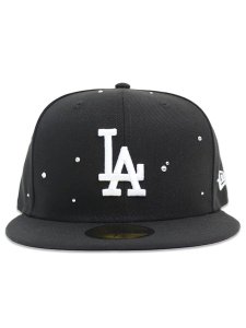 画像2: NEW ERA 59FIFTY NIGHT OUT RHINESTONE DODGERS BLACK (2)