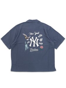 画像1: NEW ERA SOUVENIR S/S SHIRT YANKEES NAVY (1)