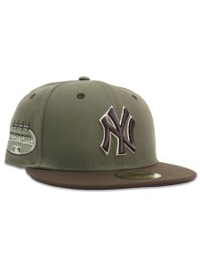 画像1: NEW ERA 59FIFTY CAMOUFLAGE COLOR NYY NEW OLIVE/WALNUT (1)