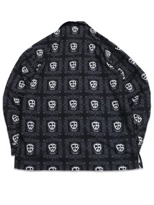 画像2: 【送料無料】WEST WEAR ES LOGO L/S SHIRTS BLACK/GRAY (2)