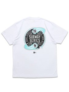 画像1: NEW ERA S/S COTTON TEE SUBWAY YANKEES WHITE (1)