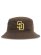 画像3: NEW ERA BUCKET01 REVERSIBLE PADRES ASH BROWN/WALNUT (3)