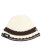 画像1: NEW ERA CROCHET KNIT BORDER CHROME/BROWN (1)