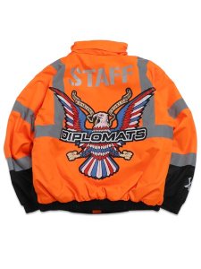 画像1: 【送料無料】JOMO GLOBAL THE DIPLOMATS HIGH-VISIBILITY JACKET ORANGE (1)