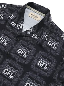 画像3: 【送料無料】WEST WEAR GFL LOGO L/S SHIRTS BLACK/GRAY (3)