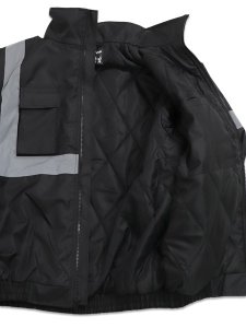画像6: 【送料無料】JOMO GLOBAL THE DIPLOMATS HIGH-VISIBILITY JACKET BLACK (6)