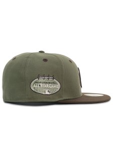 画像4: NEW ERA 59FIFTY CAMOUFLAGE COLOR NYY NEW OLIVE/WALNUT (4)