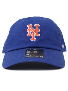 画像2: NIKE CLUB UNSTRUCTURED ORGANIC COTTON CAP METS RUSH BLUE (2)