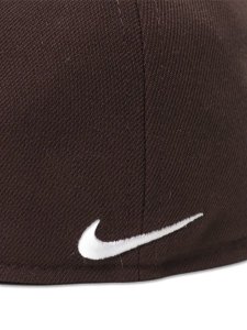 画像6: NIKE DRI-FIT TRUE STRUCTURED ROUND BILL FITTED CAP SD DARK CINDER (6)