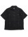 画像1: 【送料無料】SCHOTT LINEN GUAYABERA SHIRT BLACK (1)