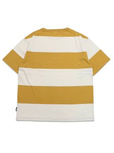 画像2: 【送料無料】SCHOTT WIDE BORDER TEE MUSTARD (2)
