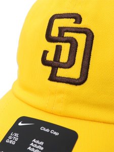 画像6: NIKE CLUB UNSTRUCTURED ORGANIC COTTON CAP PADRES AMARILLO (6)