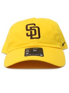 画像2: NIKE CLUB UNSTRUCTURED ORGANIC COTTON CAP PADRES AMARILLO (2)