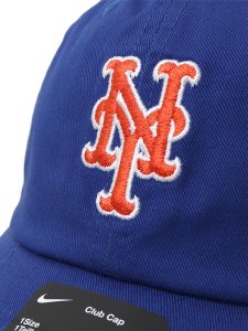 画像6: NIKE CLUB UNSTRUCTURED ORGANIC COTTON CAP METS RUSH BLUE (6)