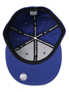 画像5: NIKE DRI-FIT TRUE STRUCTURED ROUND BILL FITTED CAP METS RUSH BLUE (5)